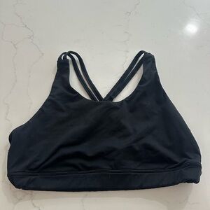 Black Women's ASICS sports Bra
